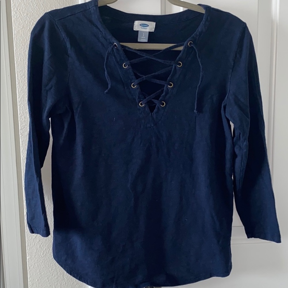 Lace up Shirt